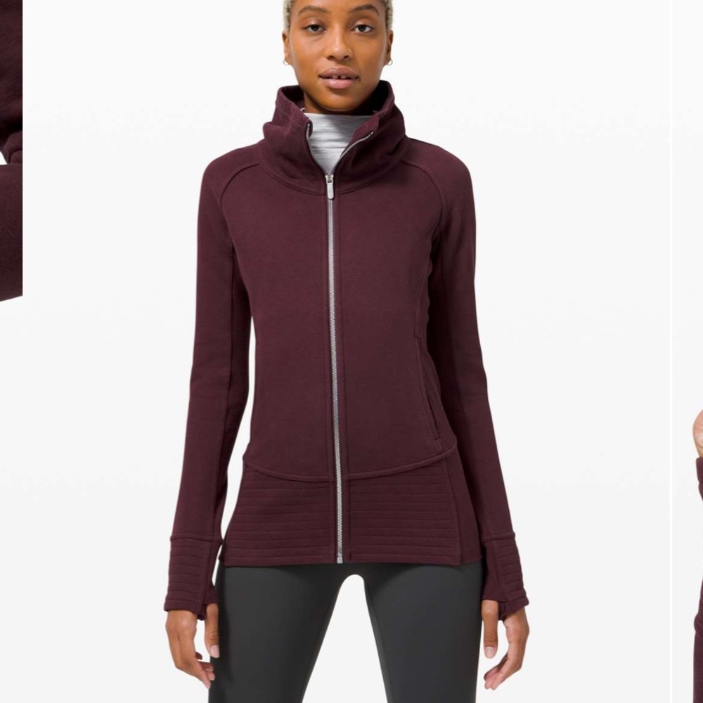 Lululemon Radiant Jacket Ii Cassis Size 8 - image 1